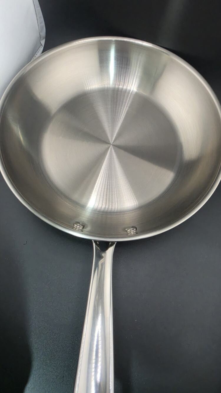 Emeril 10in Stainless Steel Frying Pan Skillet Long Handle 550°F